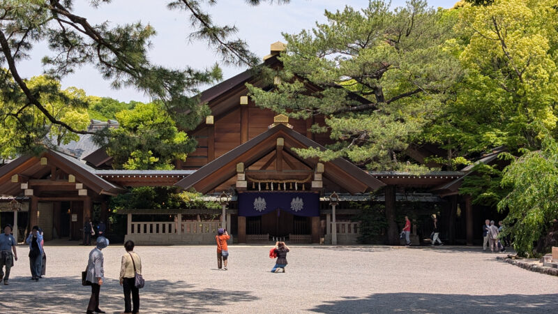 熱田神宮６
神楽殿