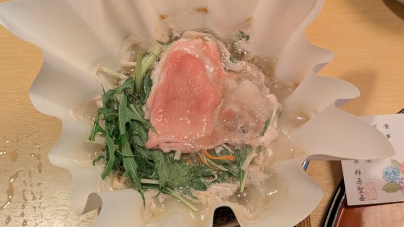 ホテル杉の湯・夕食5