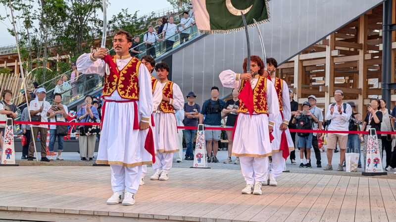 大阪関西万博250716・パキスタンの剣技2