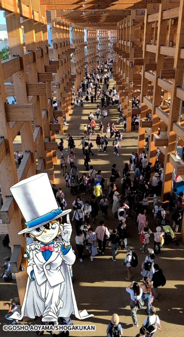 3大阪関西万博・関西パビリオン22
鳥取ブースのオマケ「名探偵コナン」