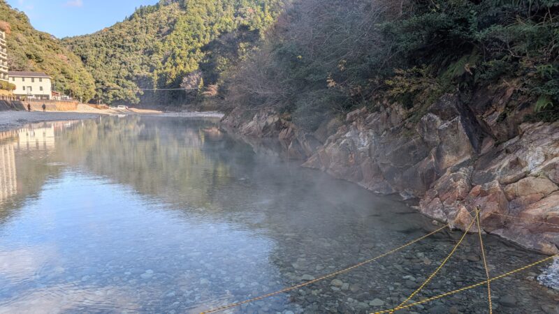 ３川湯温泉・仙人風呂（の下流）１