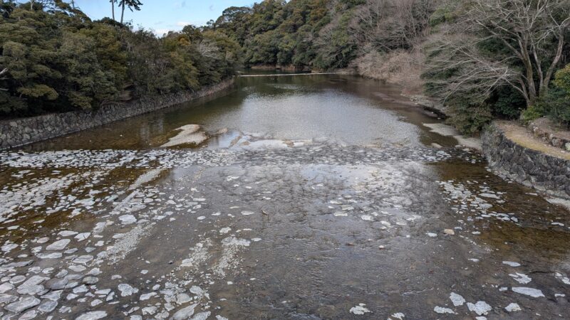 ７伊勢神宮・内宮３　五十鈴川