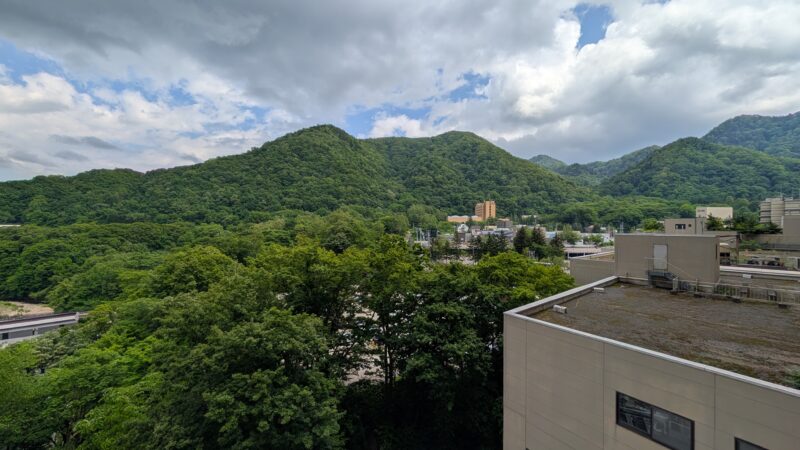 定山渓ビューホテル・景色1