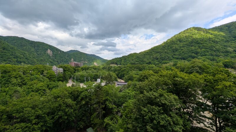 定山渓ビューホテル・景色2